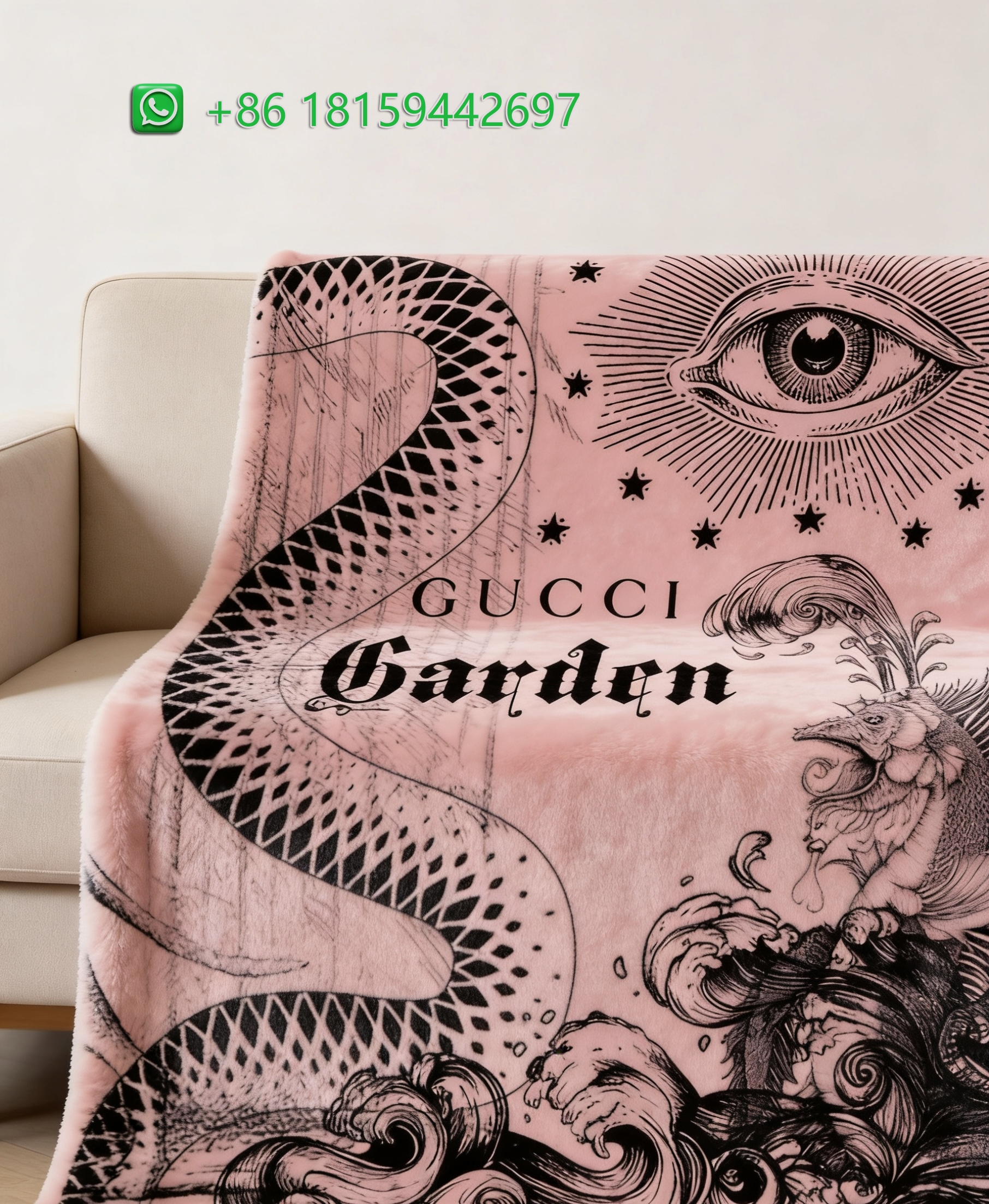 Gucci Throw Blankets